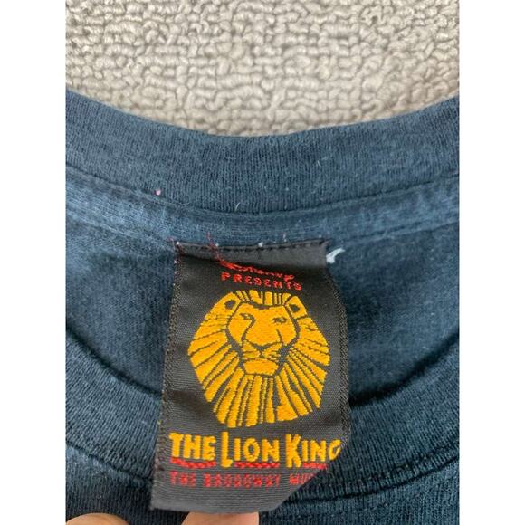 The Lion King Broadway Musical T Shirt Black Men’s Size Small Graphic - Picture 3 of 10